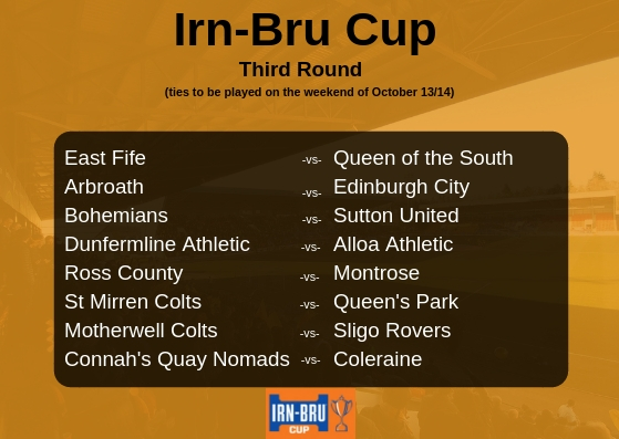 Irn-Bru Cup Third Round Draw