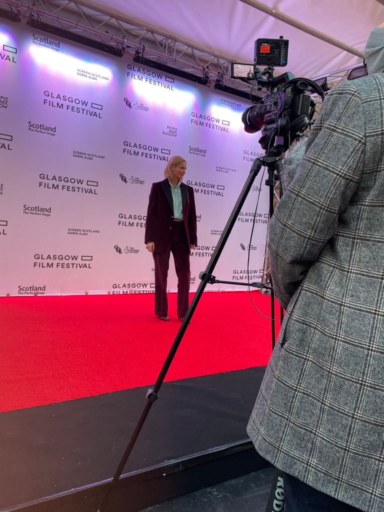 Sienna Guillory at GFF 2022. Photo by Saffron McKee.